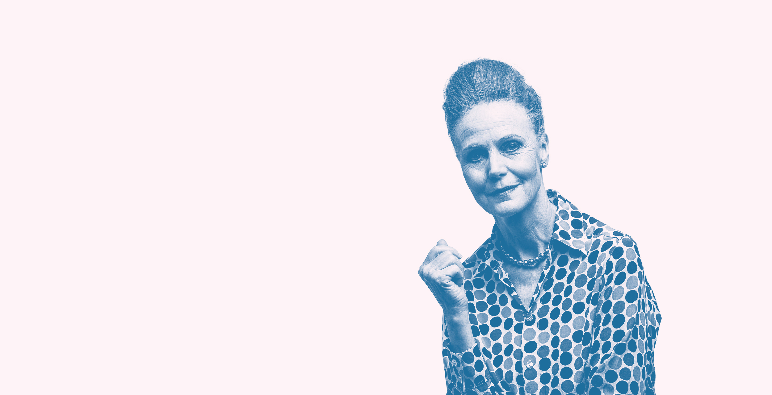 a man with a blue shirt