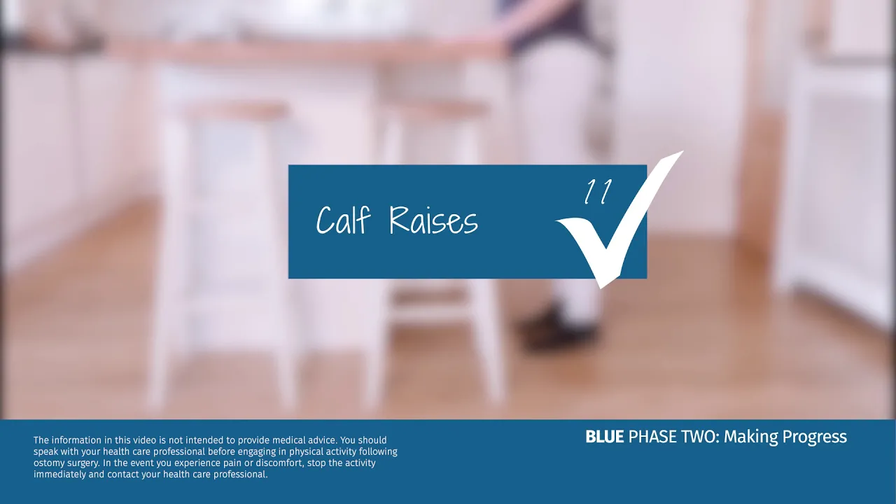 Blå boks med hvid tekst