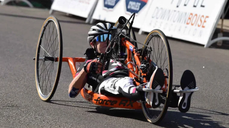 a person in a wheelchair