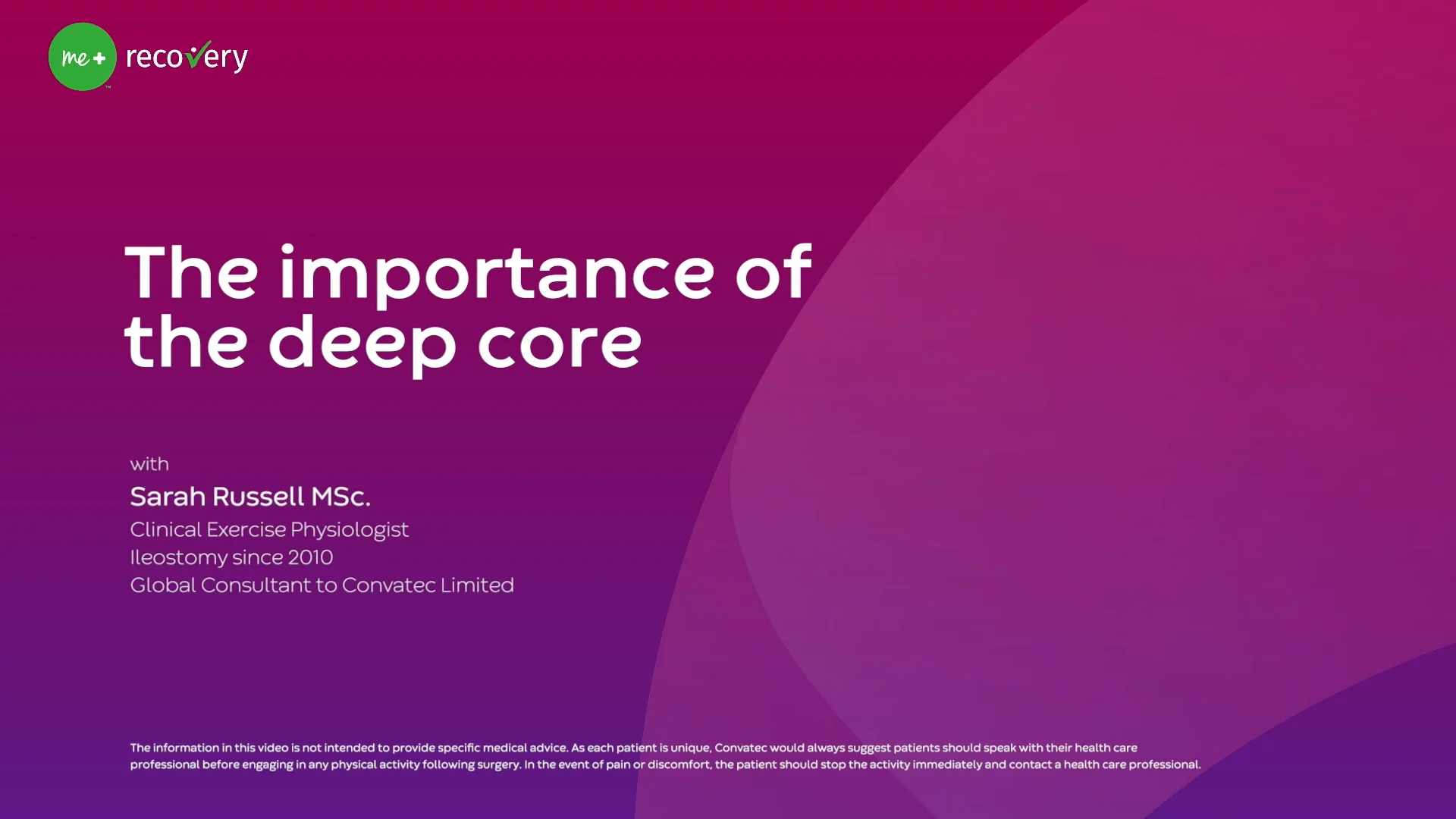 Um vídeo sobre a importância do núcleo profundo.